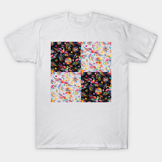 Mexican pattern square T-Shirt by kavalenkava